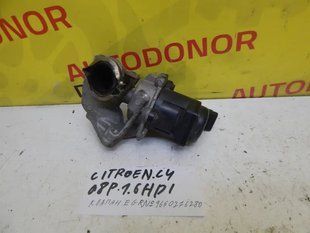 Клапан EGR 1.6D 9660276280 Citroen C4 2004 - 2008 9660276280 фото