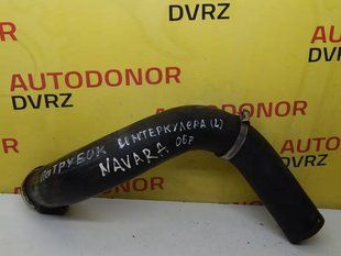 Патрубок интеркулера левый 14463EB30A Nissan Navara 2005 - 2021 14463EB30A фото