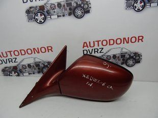 Дзеркало бічне ліве 5 контактів червоне Mazda Xedos 1992 - 1999 9608456 фото