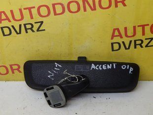 Дзеркало заднього виду в салон Hyundai Accent 2000 - 2005 9257132 фото