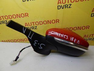 Mirror side left red E20415377 Citroen C3 2016 - 2020