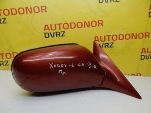 Дзеркало бічне праве 5 контактів червоне Mazda Xedos 1992 - 1999 9032658 фото
