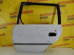 Door rear left white estate Opel Astra F 1991 - 1998