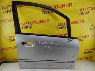 Door front right grey Mazda Premacy 1999 - 2005