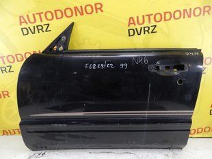 Door front left black Subaru Forester 1997 - 2000