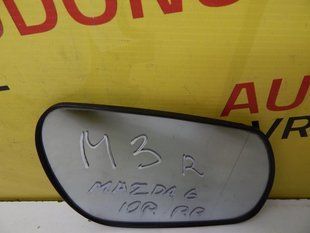 Вкладиш переднього правого дзеркала Mazda 3 2003 - 2009 7946585 фото