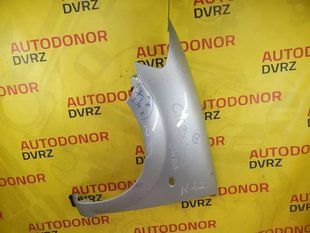 Крило переднє ліве сіре хетчбек Citroen C3 2005 - 2009 9523778 фото