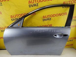 Door front left grey Mazda 6 2007 - 2012