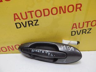Ручка задних левых дверей наружная серая Hyundai Sonata 1998 - 2004 3301495 фото