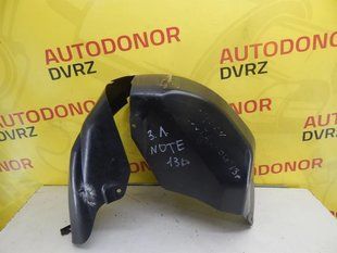 Wheel arch liner rear left 767499U00A Nissan Note 2005 - 2013